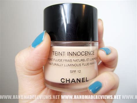 chanel teint innocence makeup|Chanel foundation canvas.